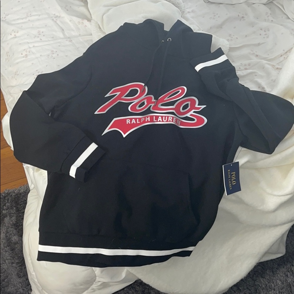 Polo black sweatshirt